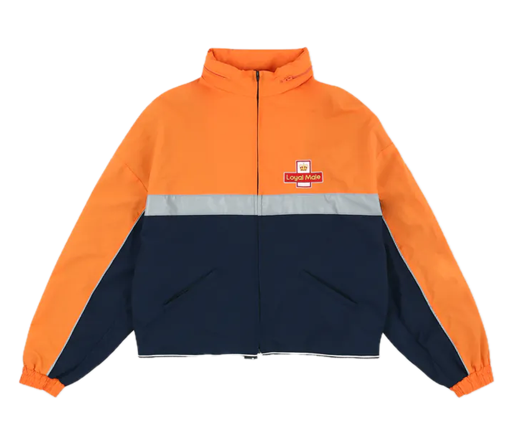 Protocol Index 'Upside Down' Track Jacket (Orange) | Repeat