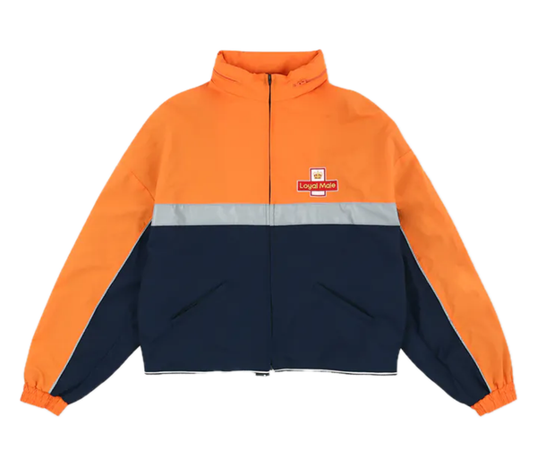 Protocol Index 'Upside Down' Track Jacket (Orange) | Repeat
