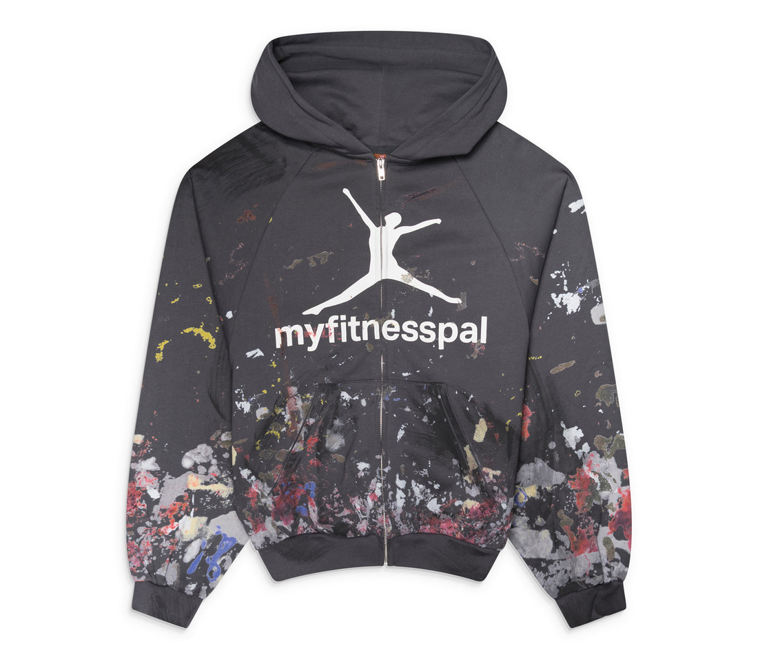 Praying 'Fitness Pal' Zip Up (Gray)
