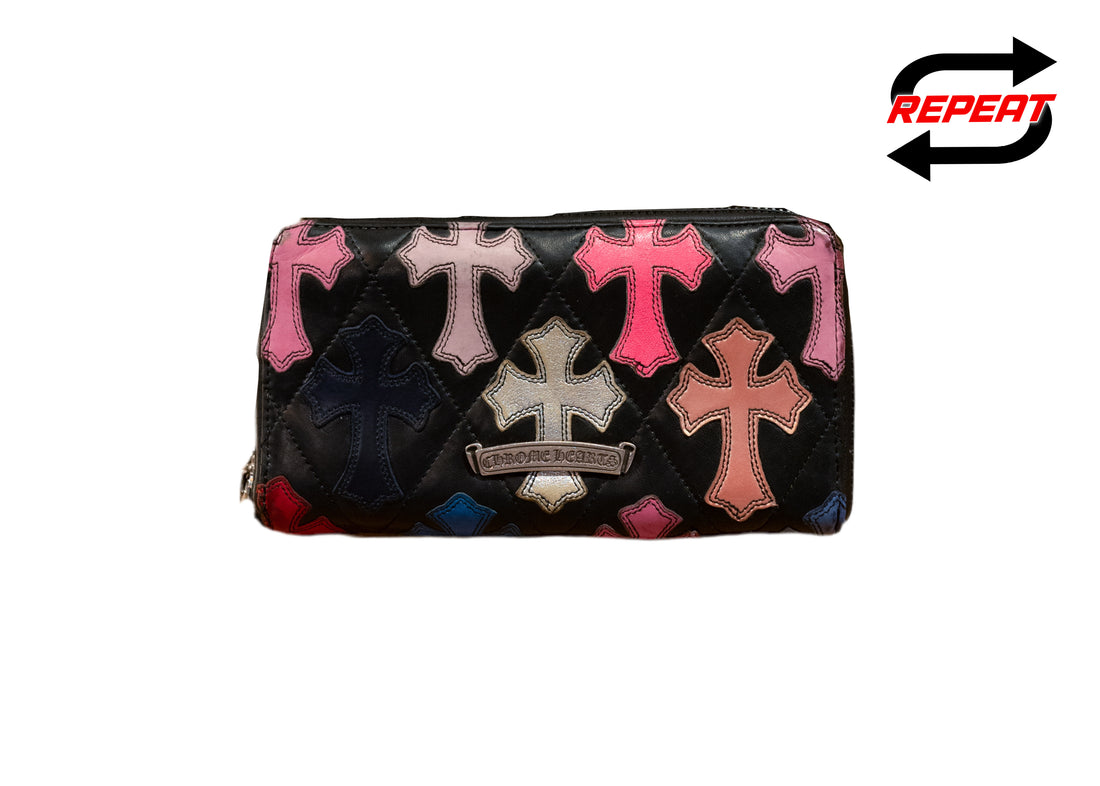 Chrome Hearts Leather Wallet (Multicolor)