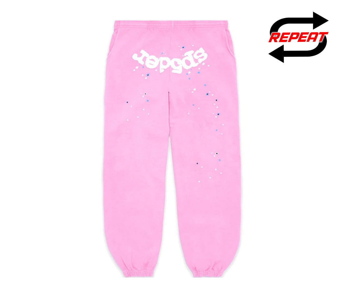 Sp5der 'ATL' Sweatpants (Pink)