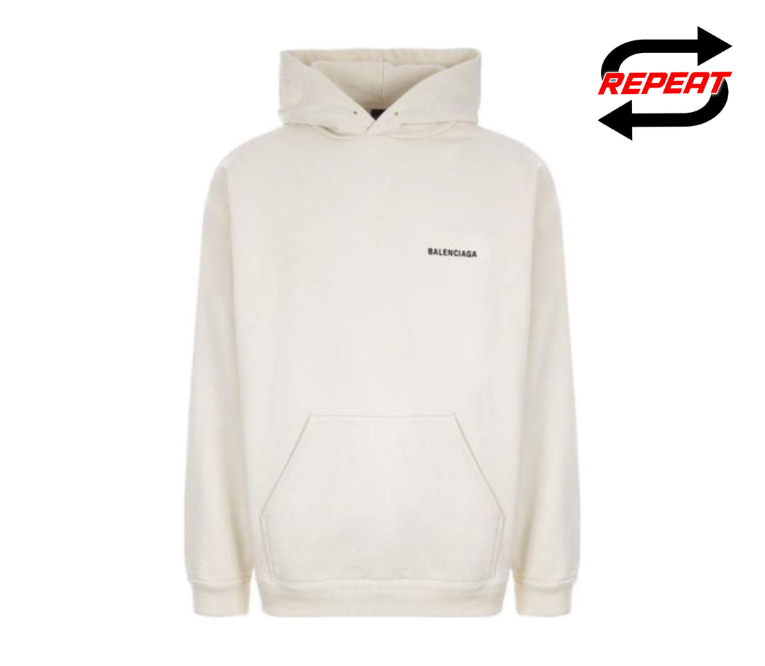 Balenciaga 'Back Medium Moll' Pullover (White)