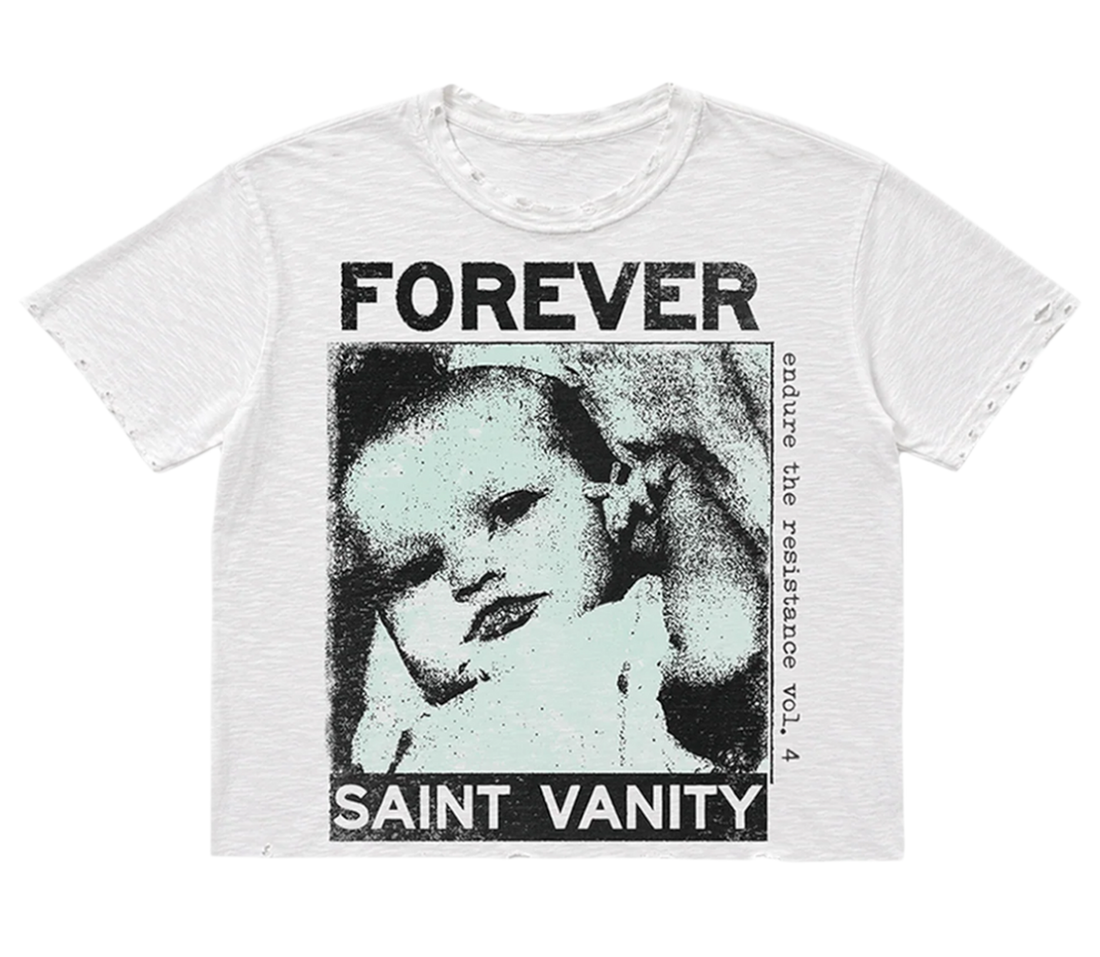 Saint Vanity 'Born Again' Tee (White)
