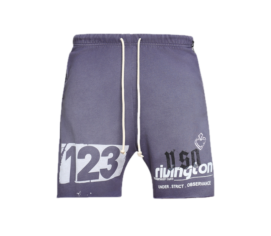 Rivington Roi Rebis 'Membership USO' Shorts (Purple)