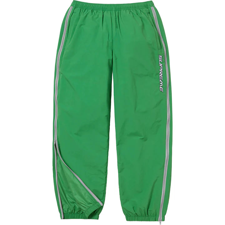 Supreme ‘Contrast Zip’ Warm Up Pants (Green)